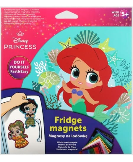 Villem Tee ise! DISNEY magnetikomplekt 4tk - Princess Disney
