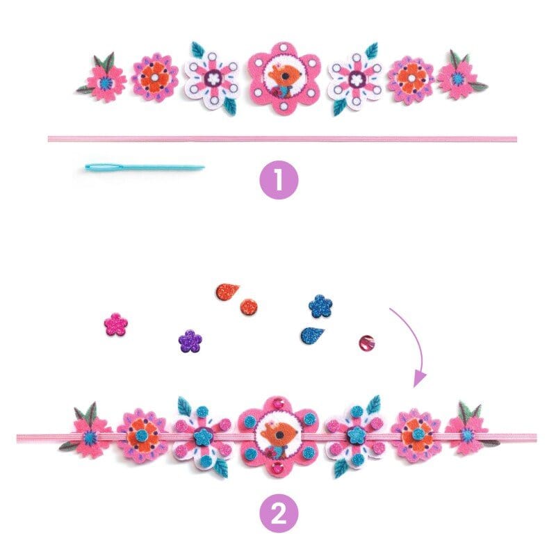 Villem Djeco DIY komplekt Käevõrud Parimad Sõbrad Djeco