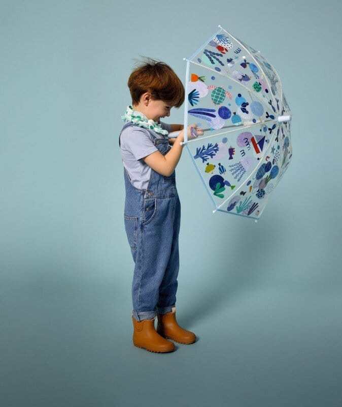 Villem Djeco laste vihmavari Mereloomad Djeco