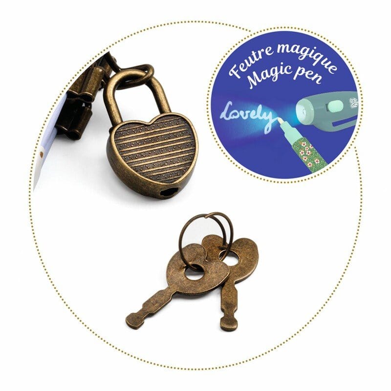 Villem DJECO lukuga märkmik ja maagiline pliiats - Charlotte Djeco