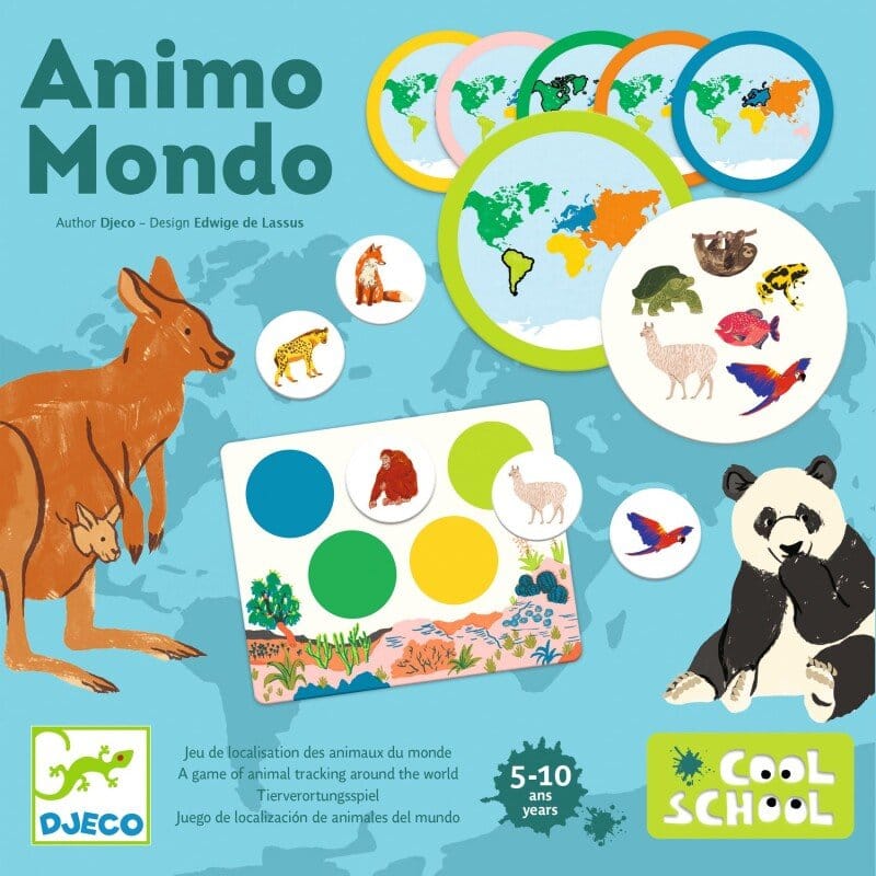 Villem DJECO õppemäng- Loto Animo Mondo Djeco