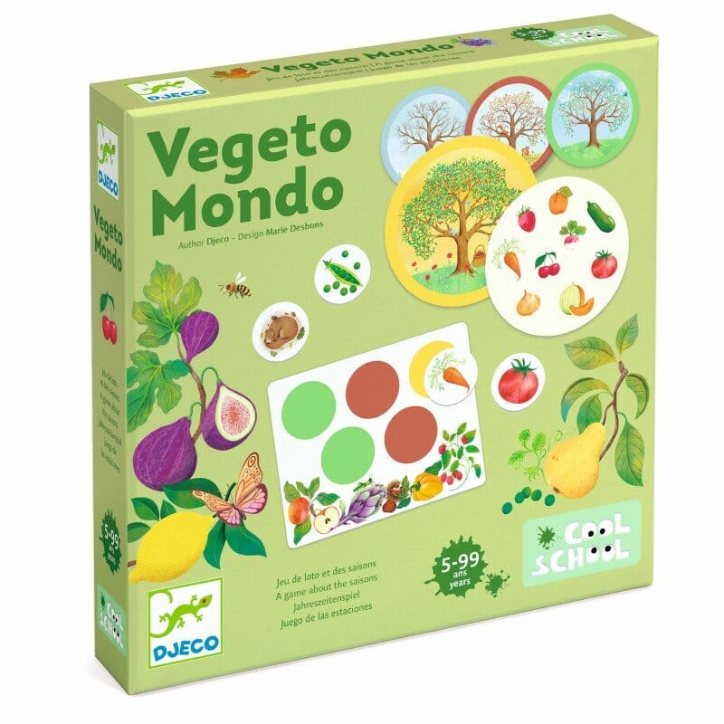 Villem DJECO õppemäng- Loto Vegeto Mondo Djeco