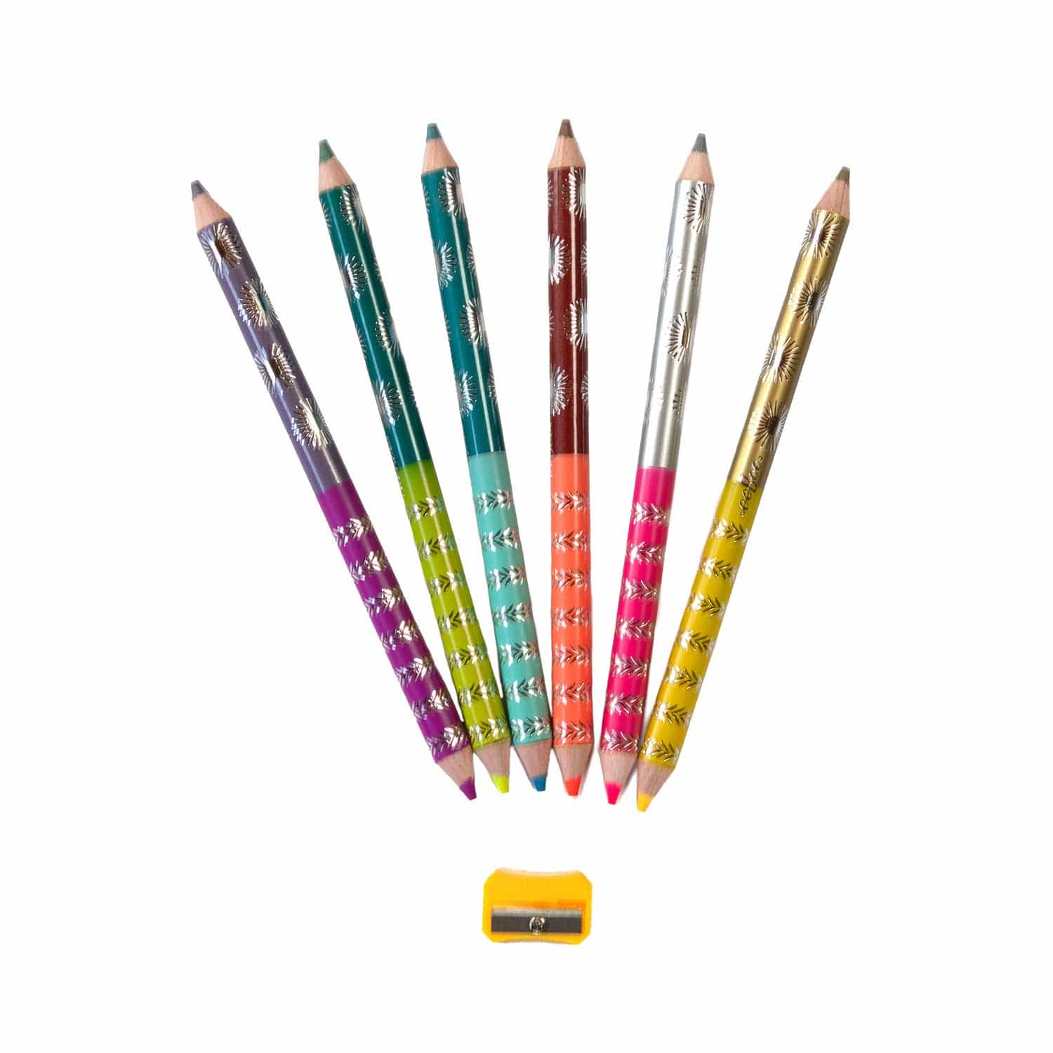 Villem 6 Jumbo Pencils - Our Planets Pencils eeBoo