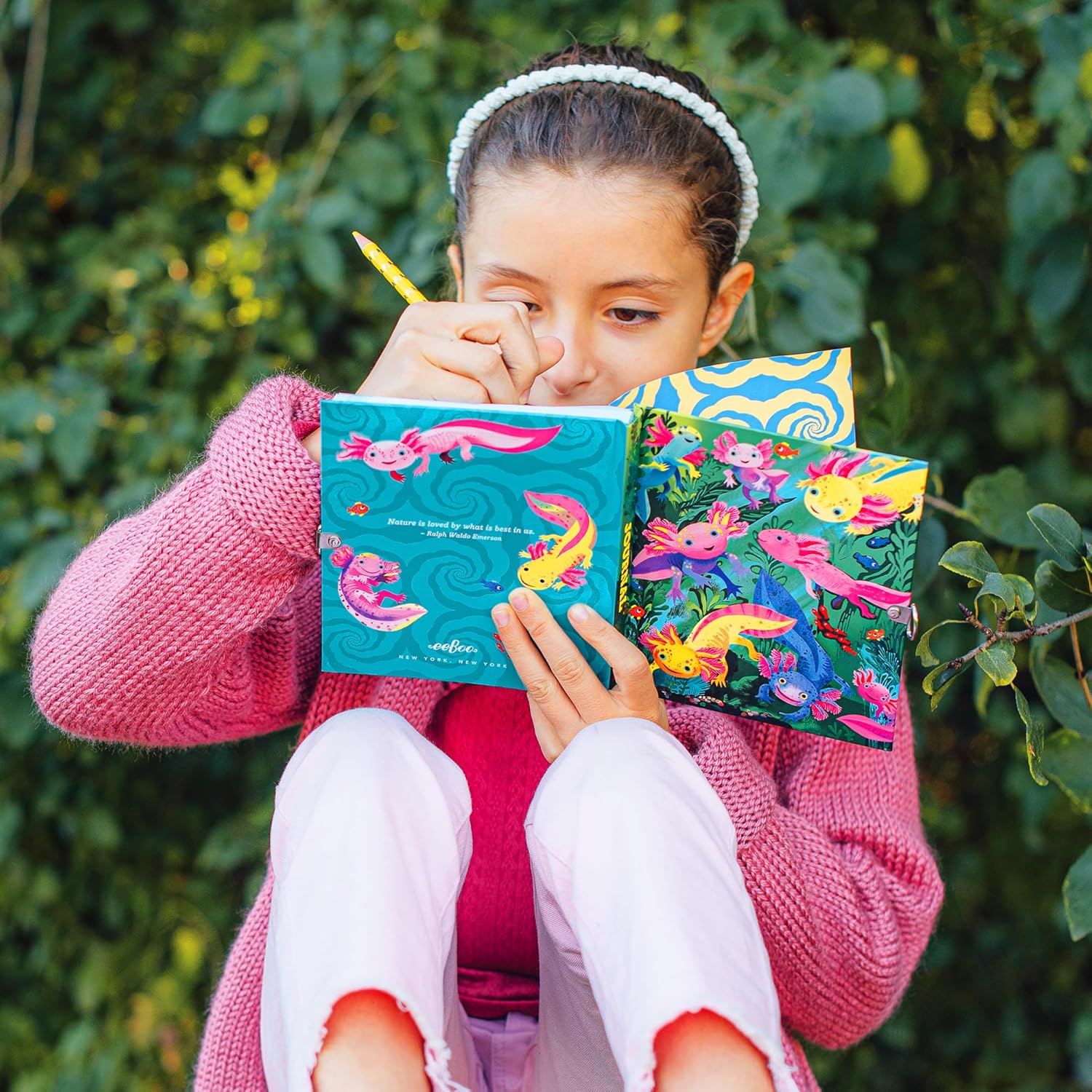 Villem EEBOO Axolott lukuga märkmik EEBOO