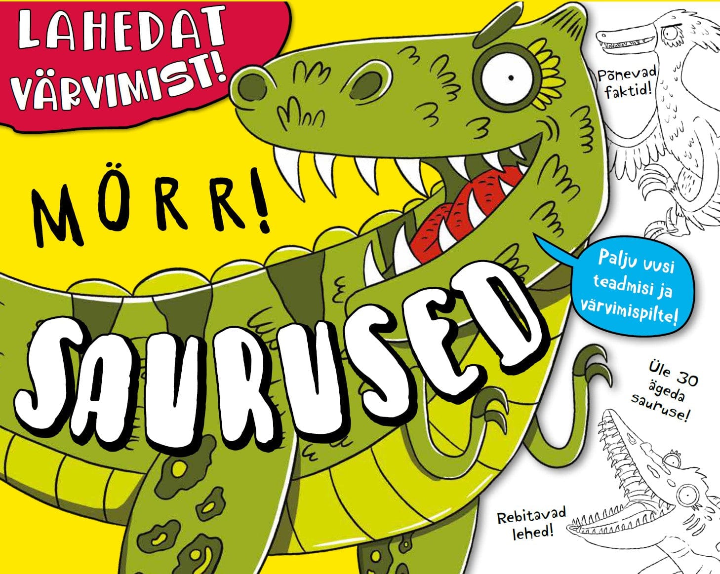 Villem Lahedat värvimist! Saurused EGMONT