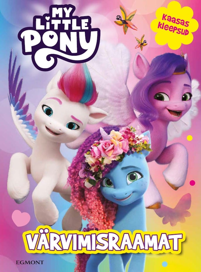 Villem My Little Pony. Värvimisraamat kleepsudega EGMONT