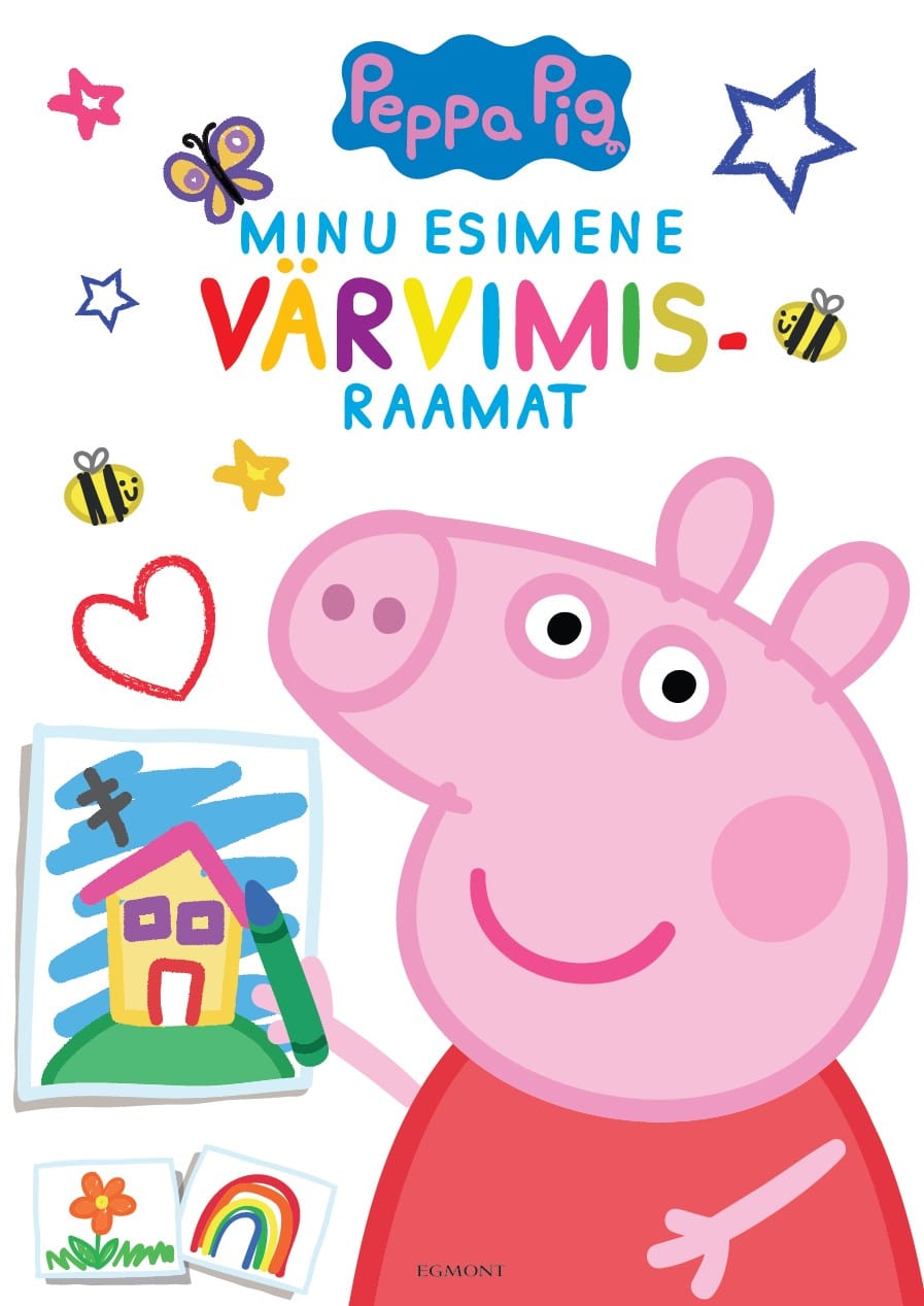 Villem Põrsas Peppa. Minu esimene värvimisraamat EGMONT