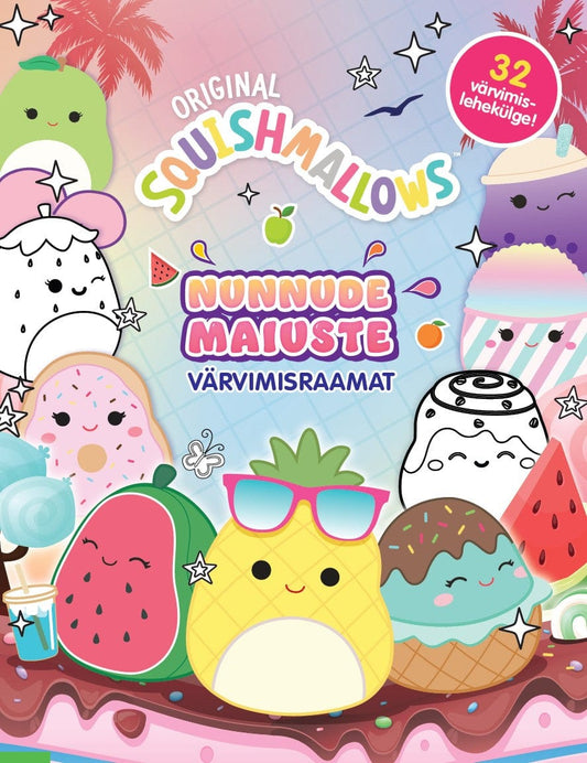 Villem Squishmallows. Nunnude maiuste värvimisraamat EGMONT