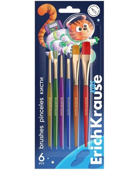 Villem ERICH KRAUSE pintslid Animals, 6tk Erich Krause