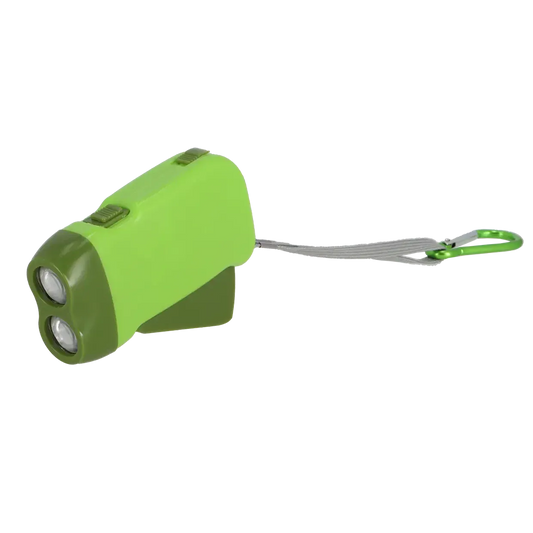 Villem Laste dünamo taskulamp karabiiniga Esschert Design