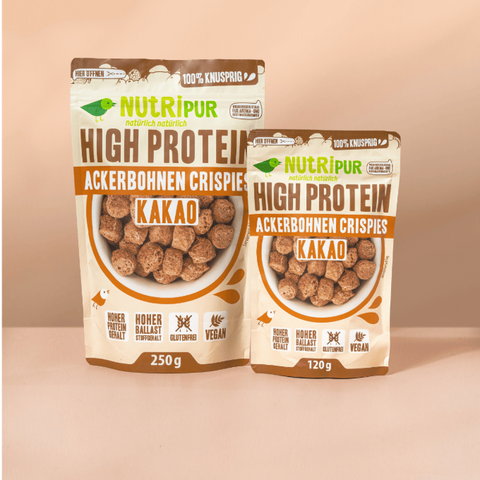 Villem Nutripur Kõrge valgusisaldusega põldoa krõbinad kakaoga 120g ETTETELLIMINE, TARNE JAANUARIS!