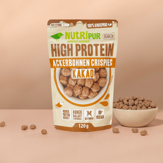 Villem Nutripur Kõrge valgusisaldusega põldoa krõbinad kakaoga 120g ETTETELLIMINE, TARNE JAANUARIS!