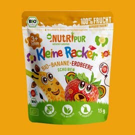 Villem Nutripur Külmkuivatatud mahe maasika- ja banaaniviilud 15 g ETTETELLIMINE, TARNE JAANUARIS!