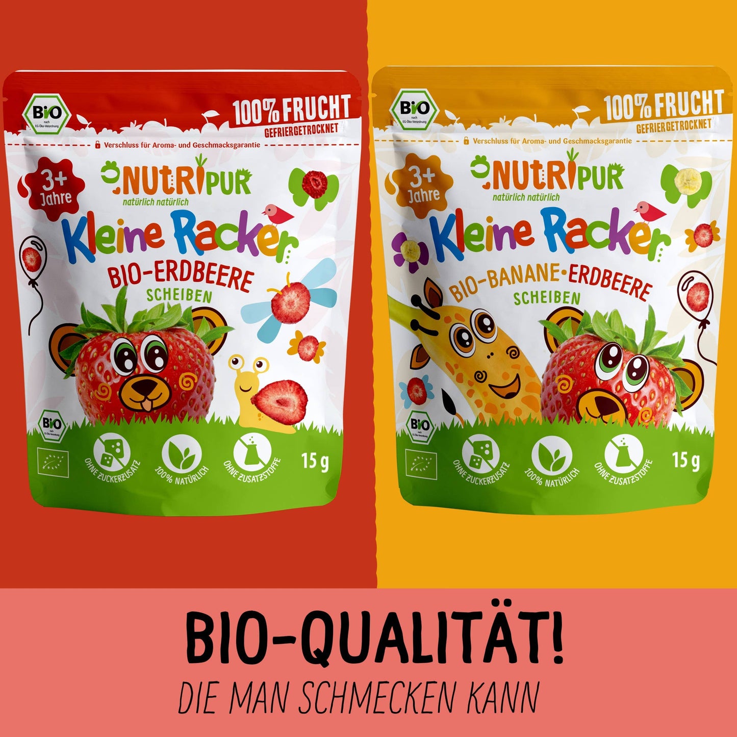 Villem Nutripur Külmkuivatatud mahe maasikaiviilud 15g ETTETELLIMINE, TARNE JAANUARIS!