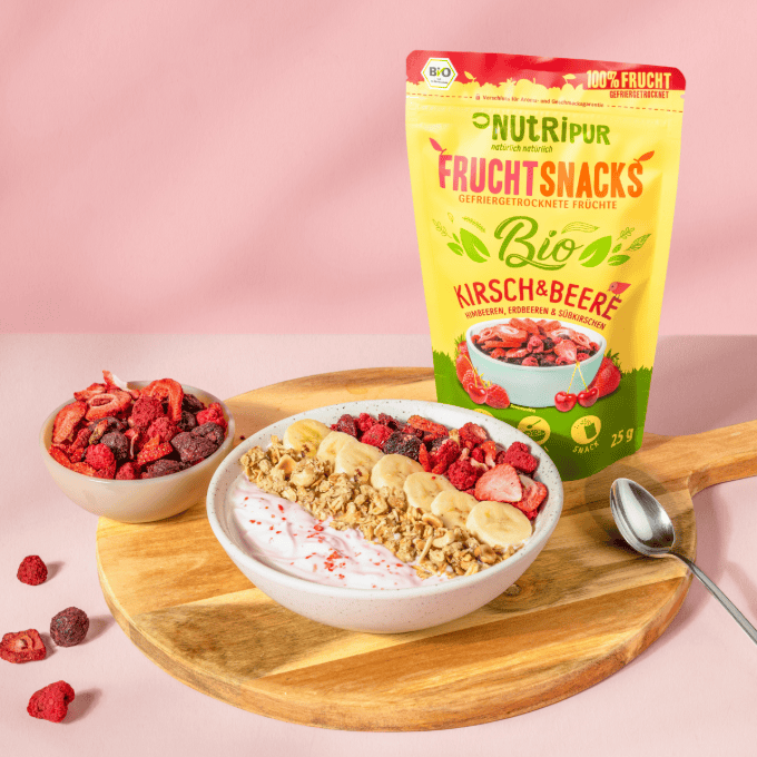 Villem Nutripur Külmkuivatatud mahemarjade segu – vaarika, maasika ja maguskirsiga 25g ETTETELLIMINE, TARNE JAANUARIS!