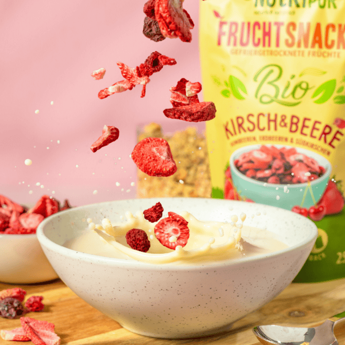 Villem Nutripur Külmkuivatatud mahemarjade segu – vaarika, maasika ja maguskirsiga 25g ETTETELLIMINE, TARNE JAANUARIS!