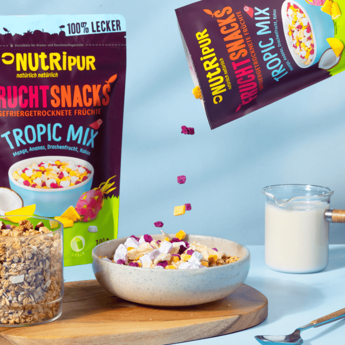 Villem Nutripur Külmkuivatatud puuviljasegu Tropic Mix 25g ETTETELLIMINE, TARNE JAANUARIS!