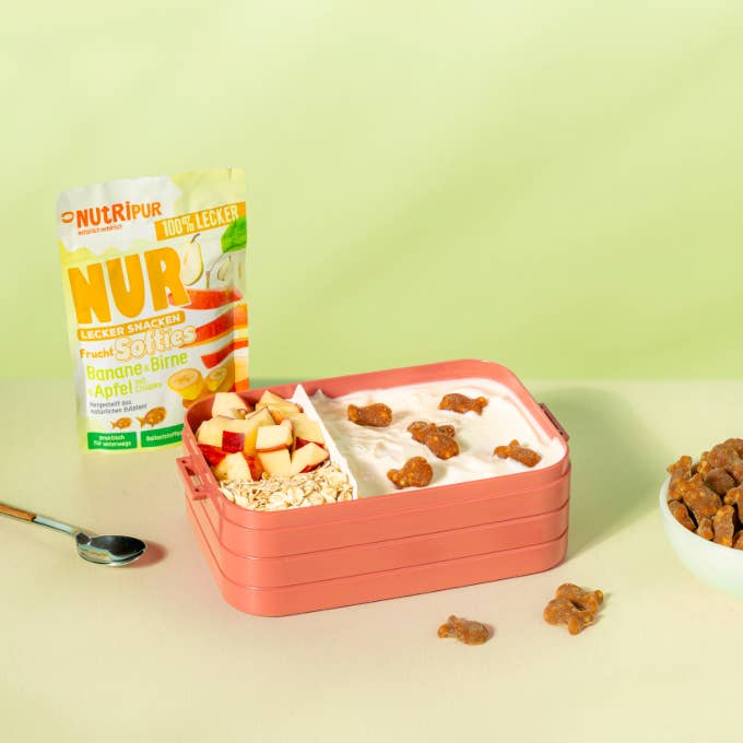 Villem Nutripur puuviljakummikommid banaani, pirni ja õunaga krõbinatega 35g ETTETELLIMINE, TARNE JAANUARIS!