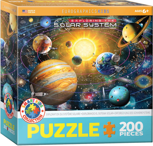 Villem Pusle Exploring the Solar System 200 tk Eurographics Puzzles Europe