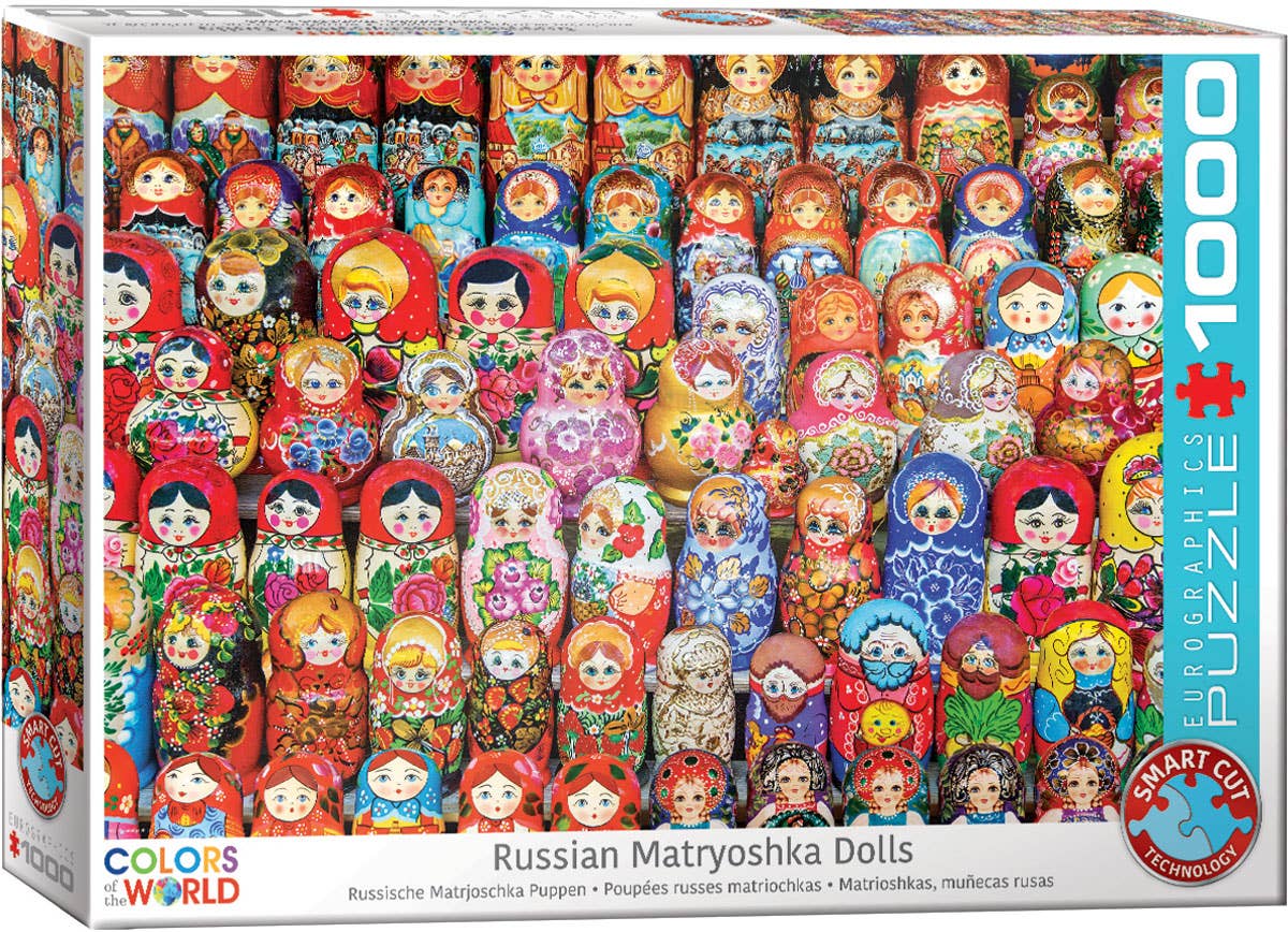 Villem Pusle Matryoshka Dolls 1000 tk Eurographics Puzzles Europe