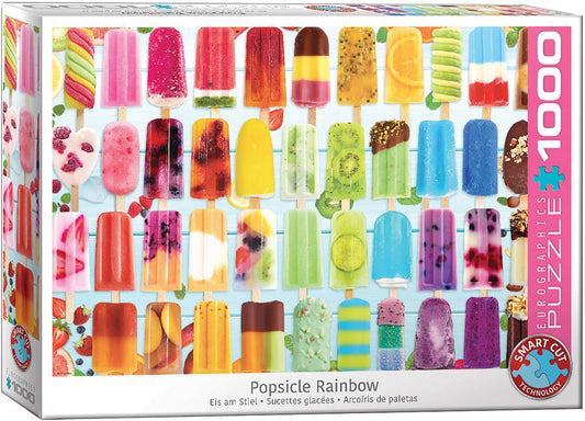 Villem Pusle Popsicle Rainbow 1000 tk Eurographics Puzzles Europe