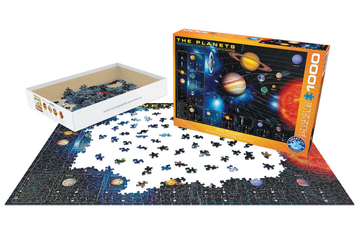 Villem Pusle The Planets 1000 tk Eurographics Puzzles Europe