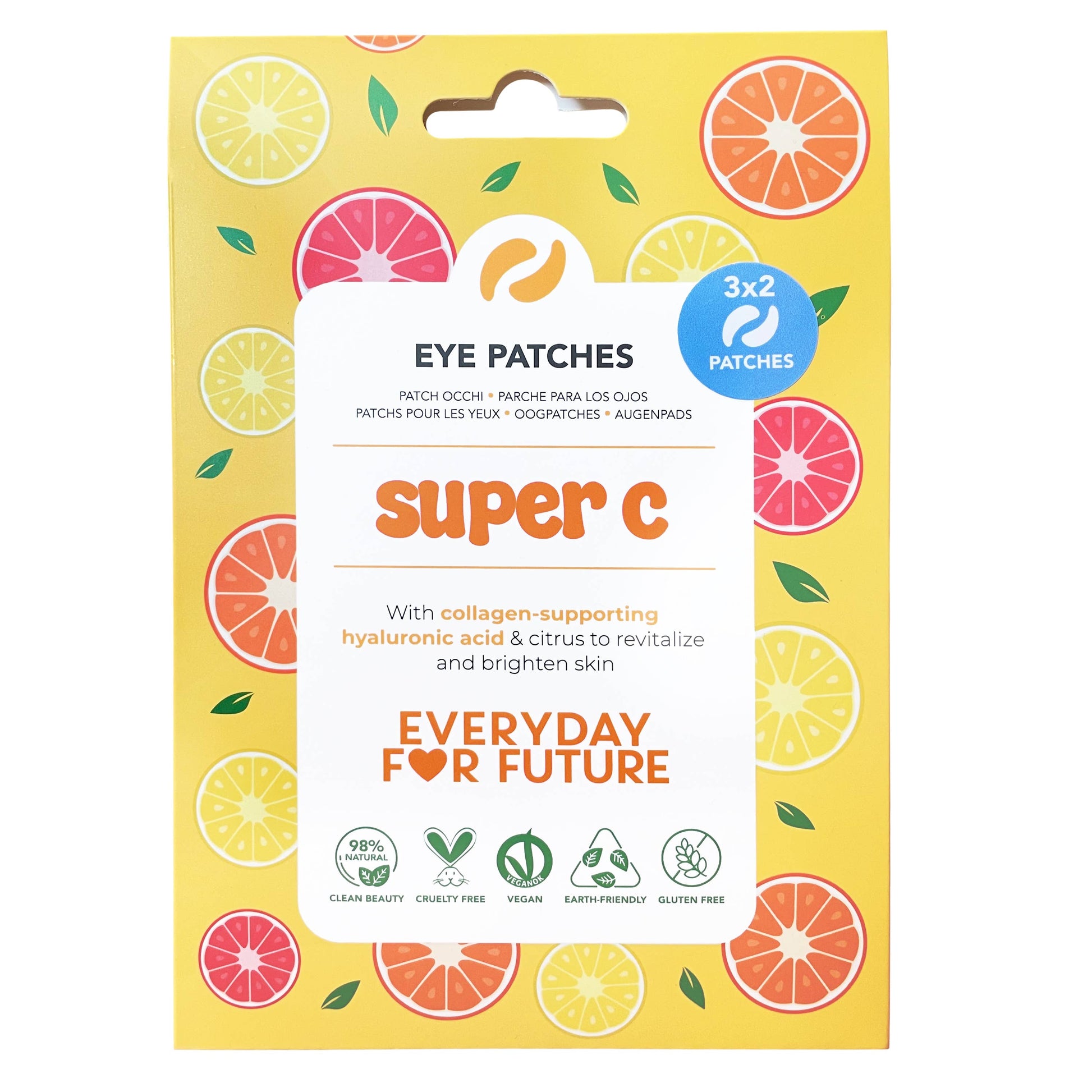 Villem Brightening Anti-Age Eye Patches with Hyaluronic Acid Everyday For Future