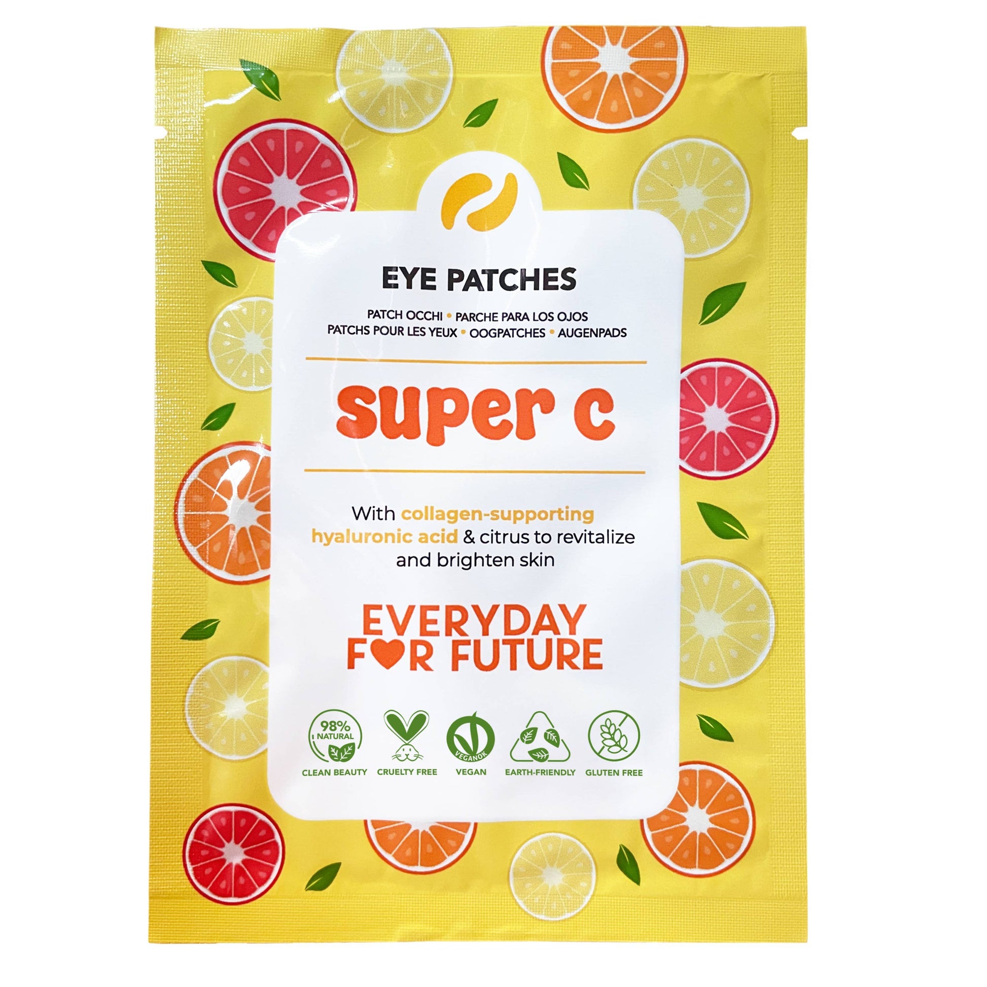 Villem Brightening Anti-Age Eye Patches with Hyaluronic Acid Everyday For Future