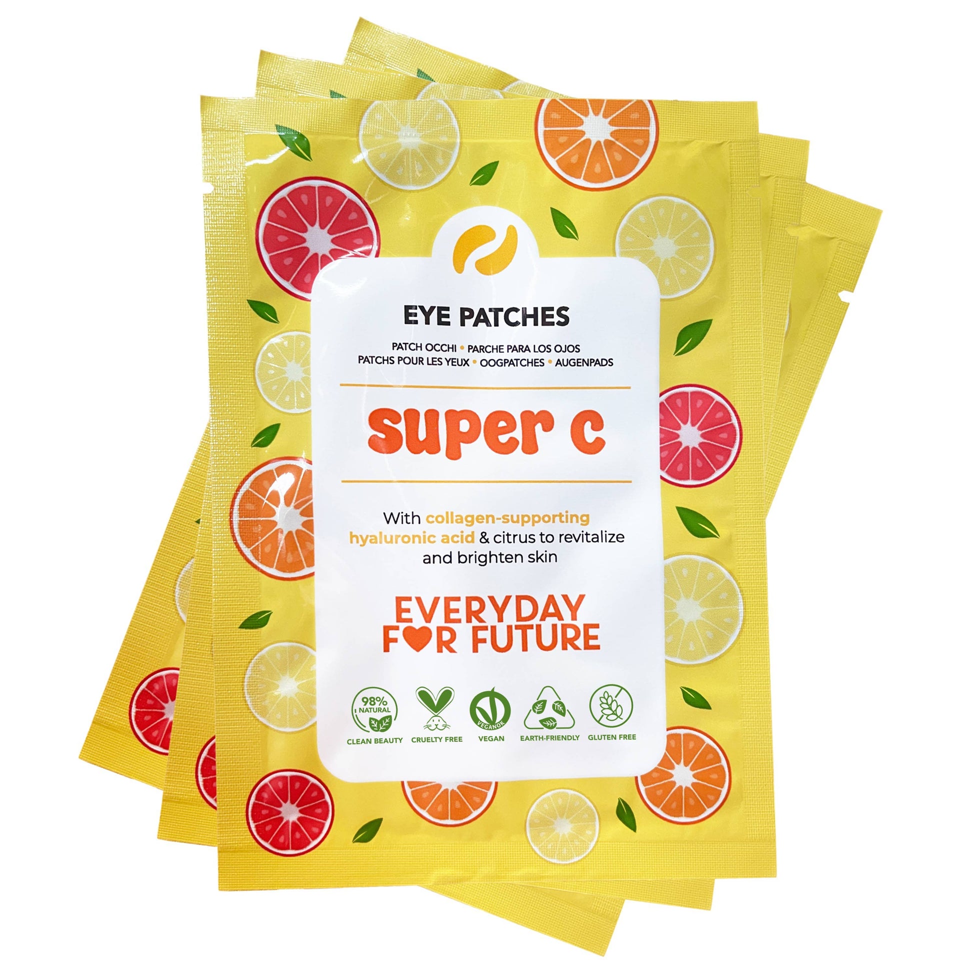 Villem Brightening Anti-Age Eye Patches with Hyaluronic Acid Everyday For Future