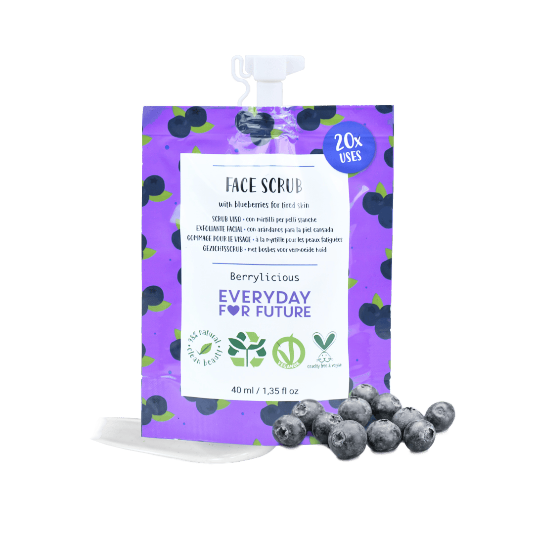 Villem Firming Face Scrub with Blueberry Extract Everyday For Future