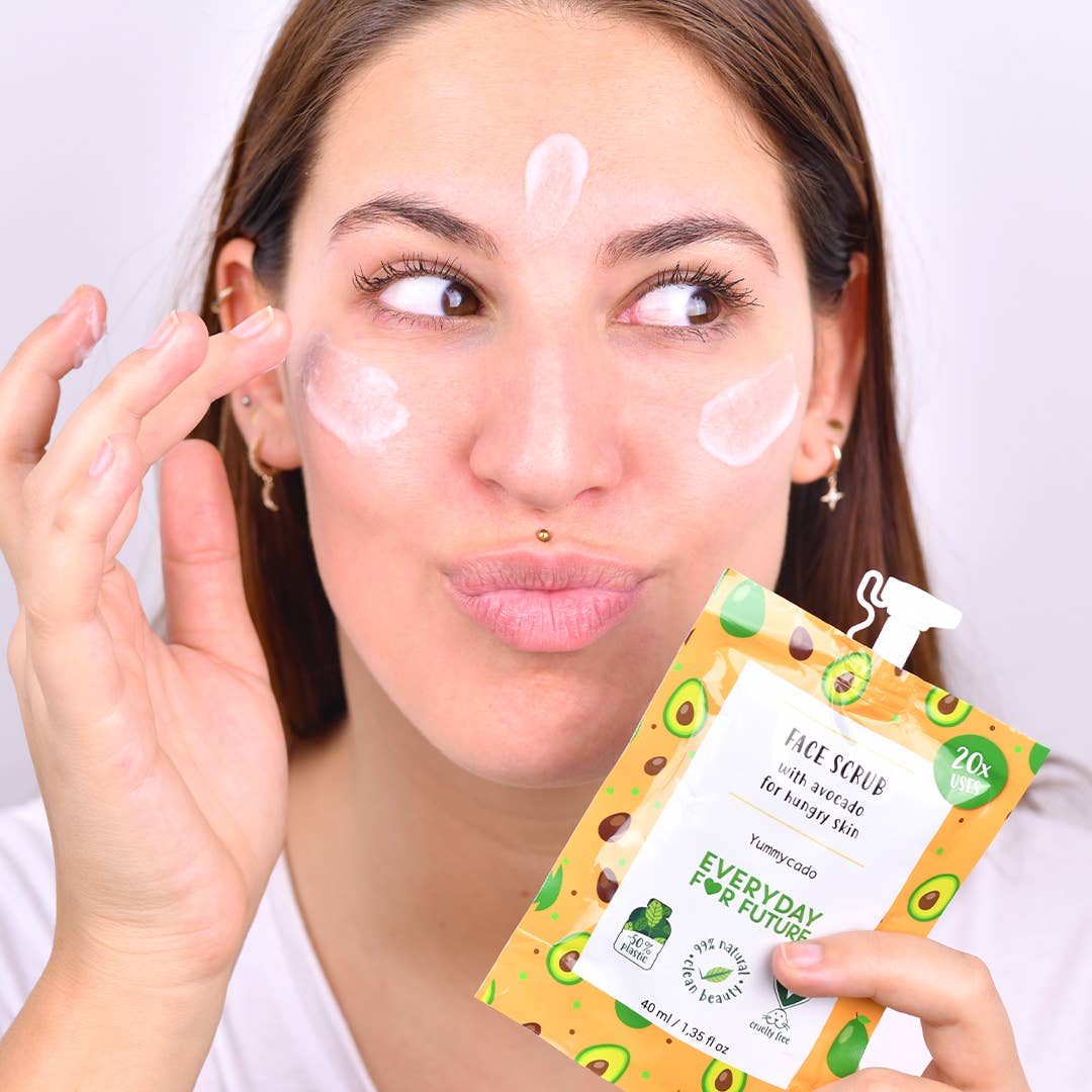 Villem Nourishing Face Scrub with Avocado Oil Everyday For Future