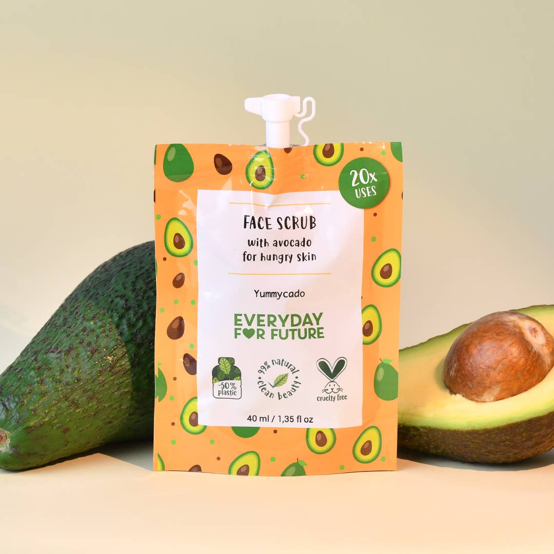 Villem Nourishing Face Scrub with Avocado Oil Everyday For Future