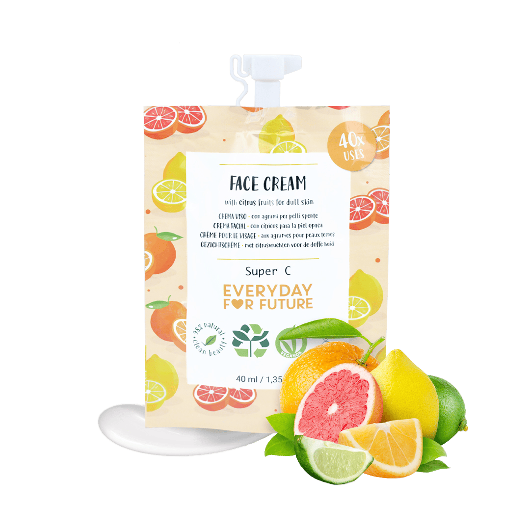 Villem Värskendav näokreem apelsini- ja laimiekstraktiga Everyday For Future
