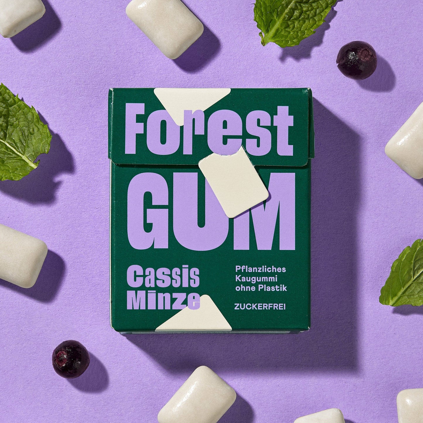 Villem Cassis & Mint närimiskumm 20g Forest Gum
