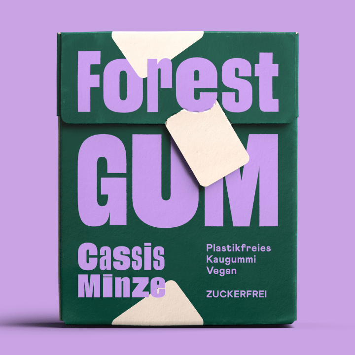 Villem Cassis & Mint närimiskumm 20g Forest Gum