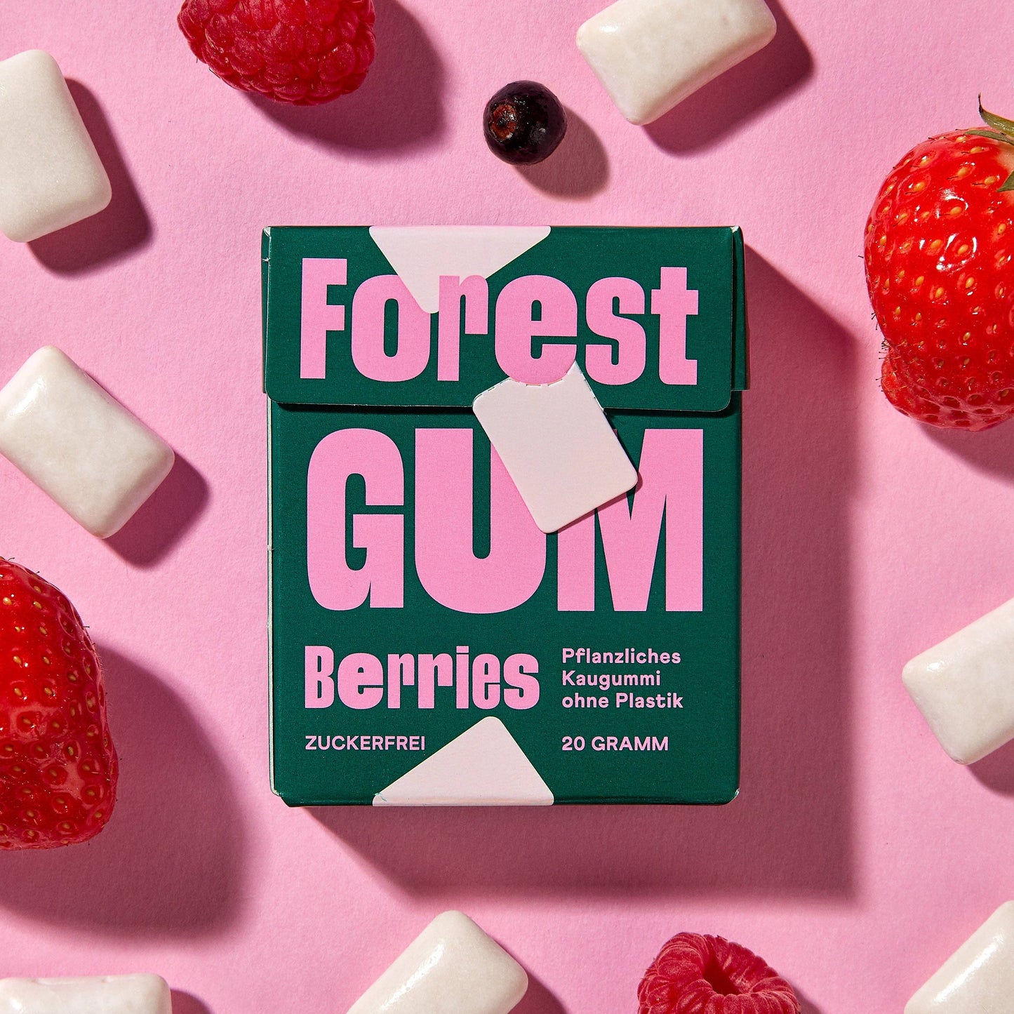 Villem Kaugummi Berries 18x: 18er Pack Forest Gum