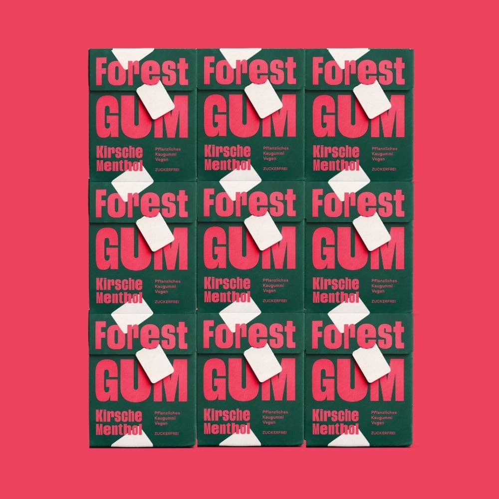 Villem Kirsi-mentooli närimiskumm 20g Forest Gum