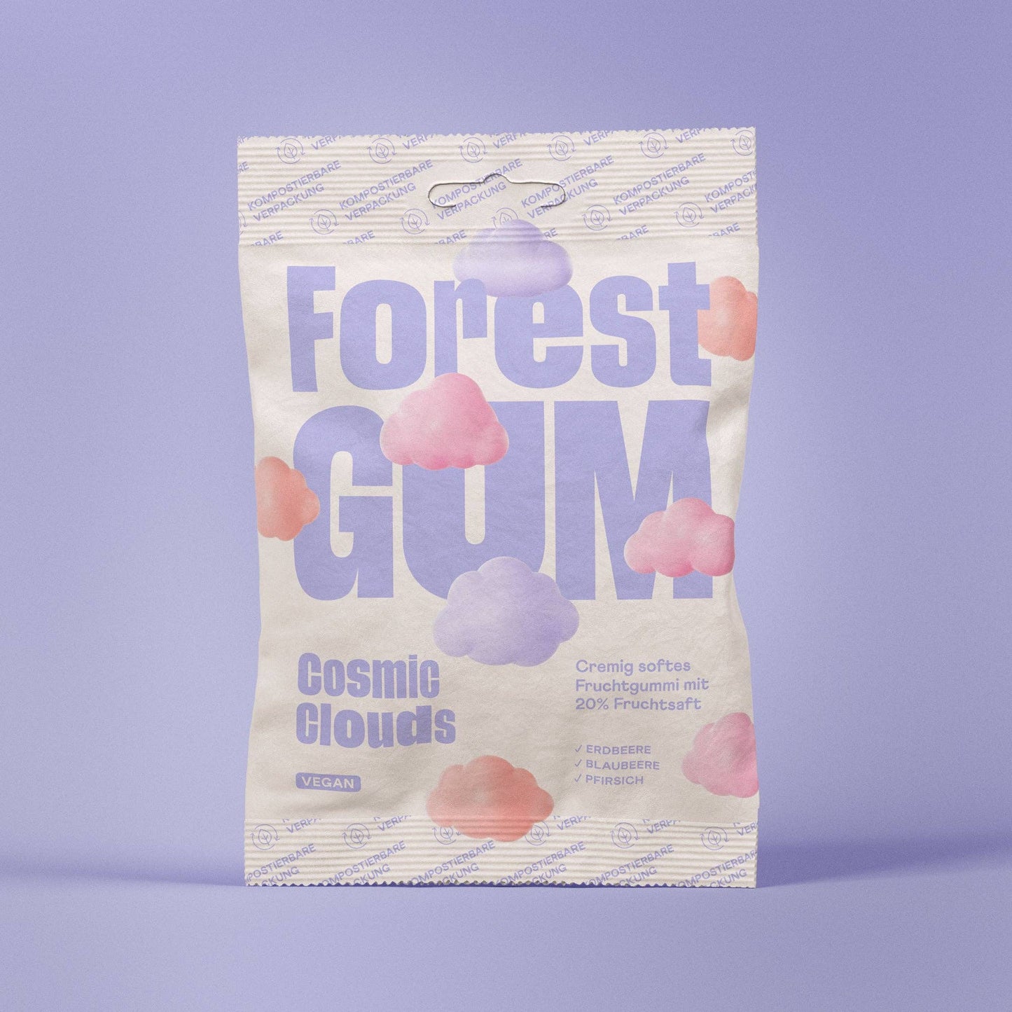 Villem Vegan Fruchtgummi Cosmic Clouds 12x Forest Gum