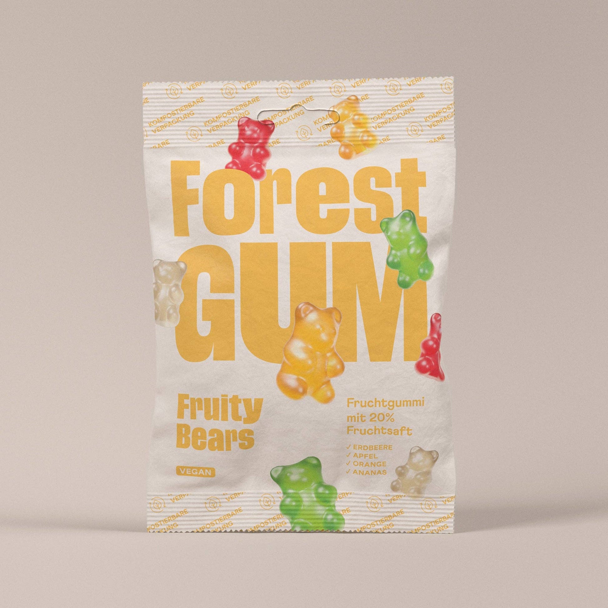 Villem Vegan Fruchtgummi Fruity Bears 12x Forest Gum
