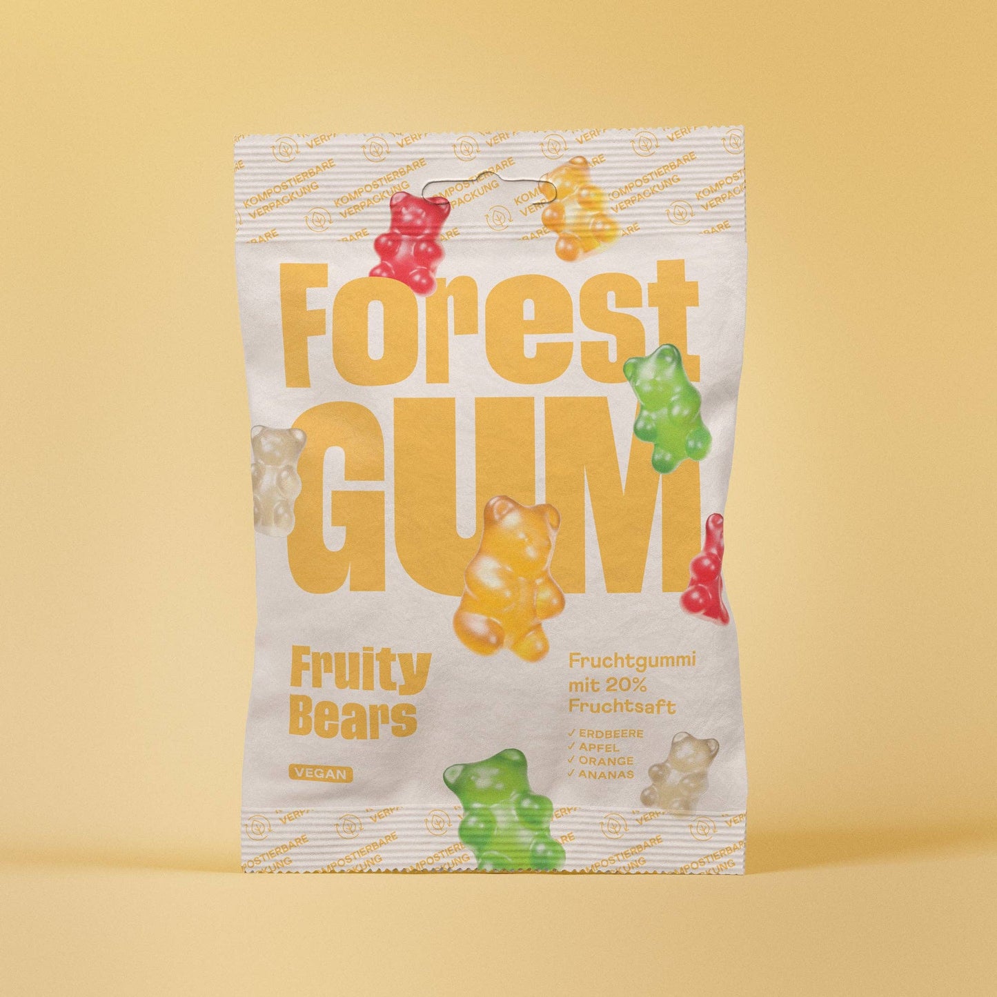 Villem Vegan Fruchtgummi Fruity Bears 12x Forest Gum
