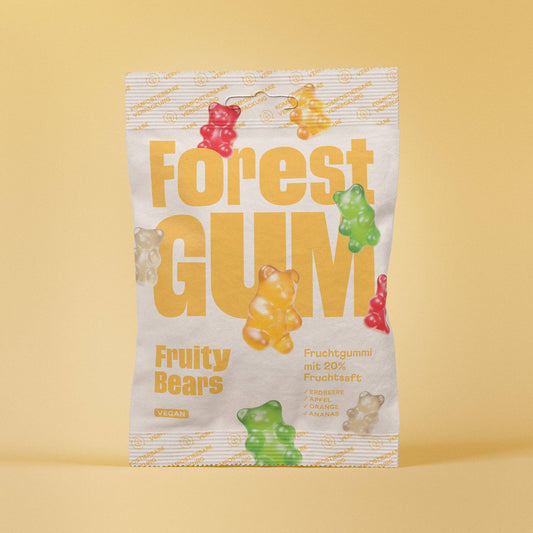 Villem Vegan Fruchtgummi Fruity Bears 12x Forest Gum