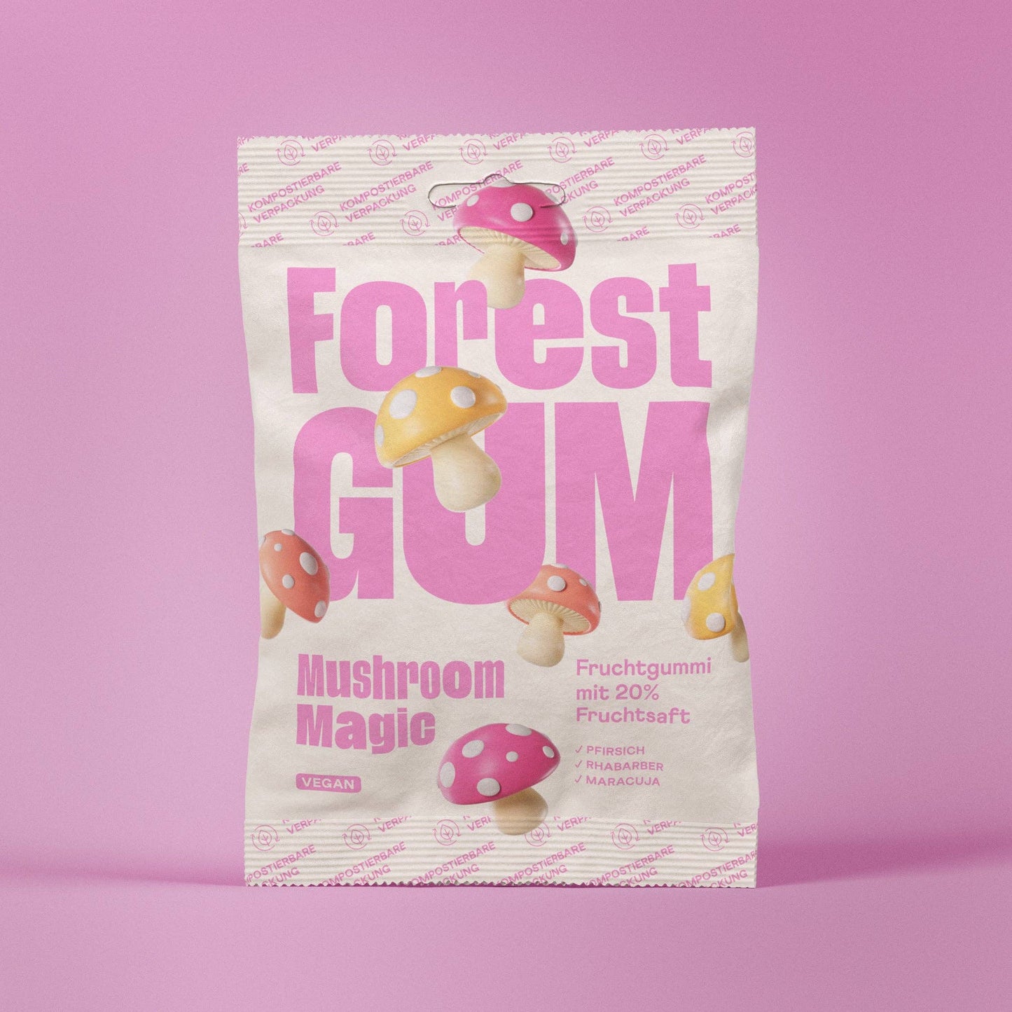 Villem Vegan Fruchtgummi Mushroom Magic 12x Forest Gum