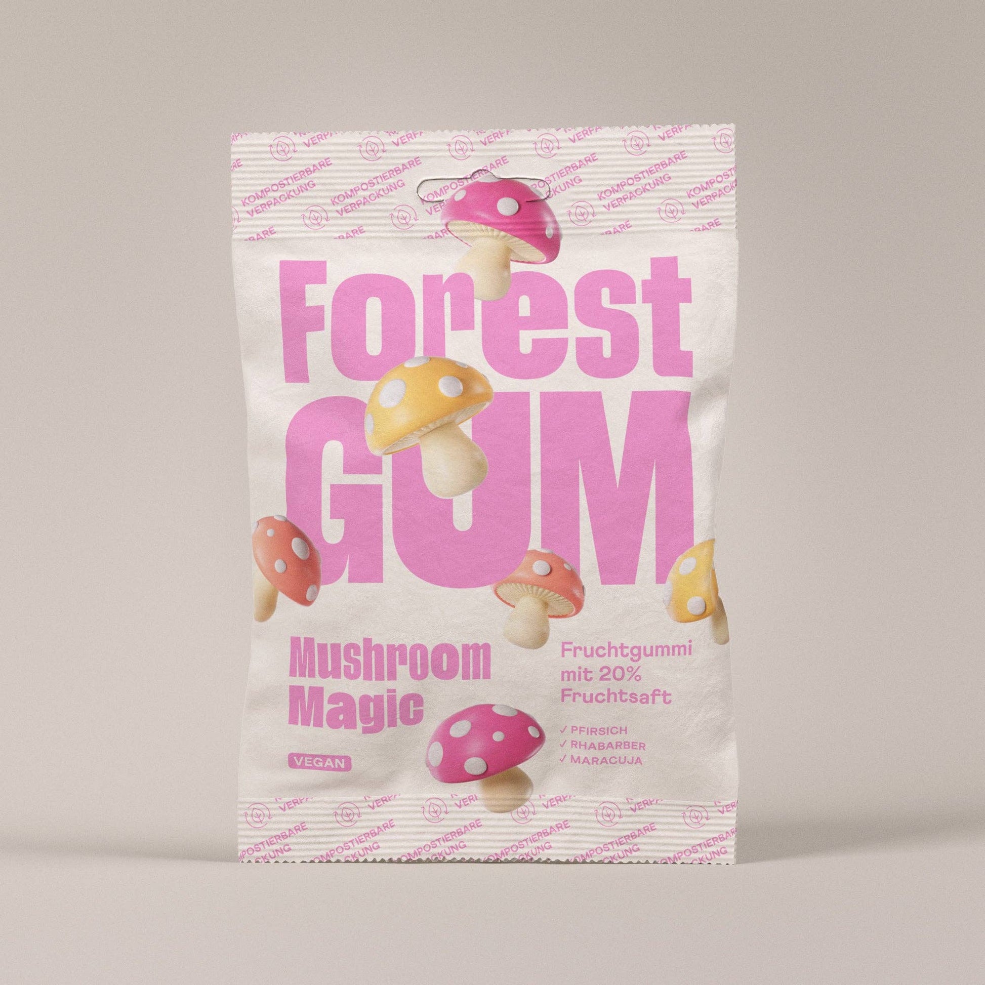 Villem Vegan Fruchtgummi Mushroom Magic 12x Forest Gum