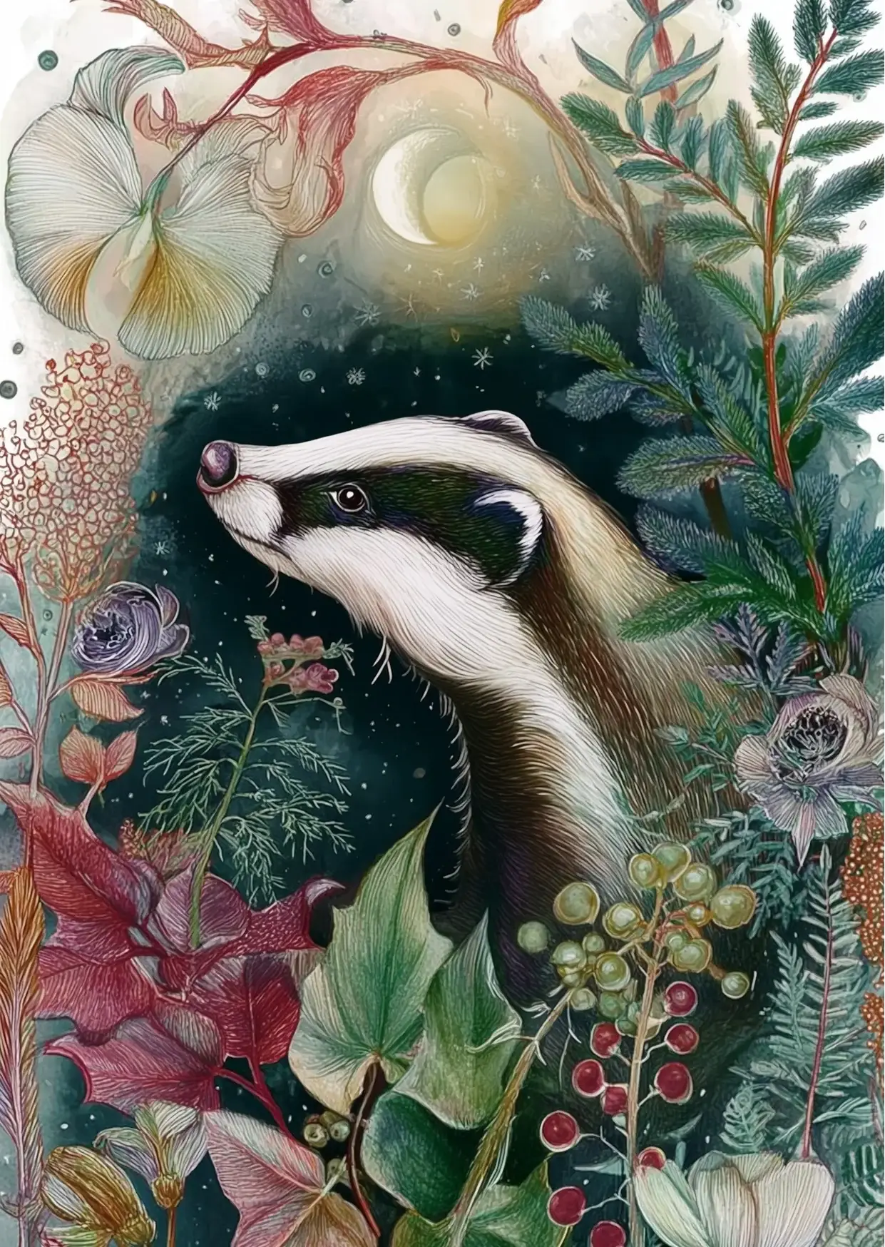 Villem Christmas Woodlands: The | Card Fripperies Fripperies