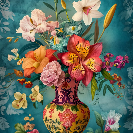 Villem Flowers of the Dutch Masters: No. 01| Postkaart A6 Fripperies