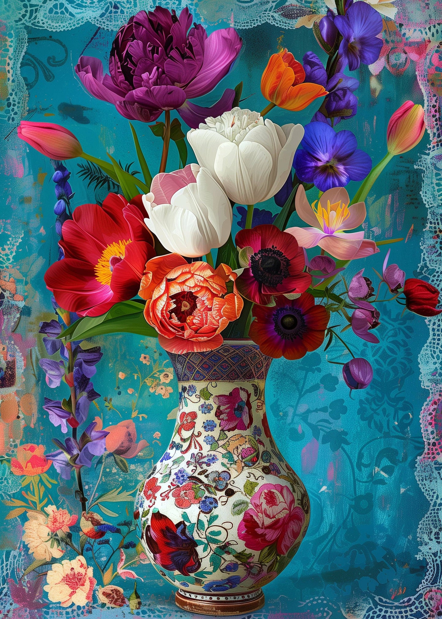 Villem Flowers of the Dutch Masters: NO. 03 | Map of Fripperies Fripperies