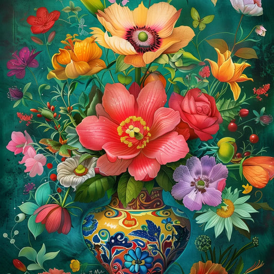 Villem Flowers of the Dutch Masters: No. 08 | Postkaart A6 Fripperies