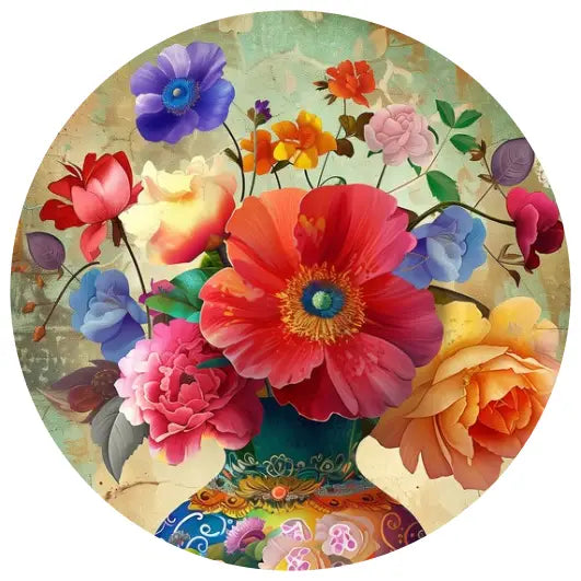 Villem Flowers of the Dutch No. 4 | Kleebised pakendile 10tk Fripperies