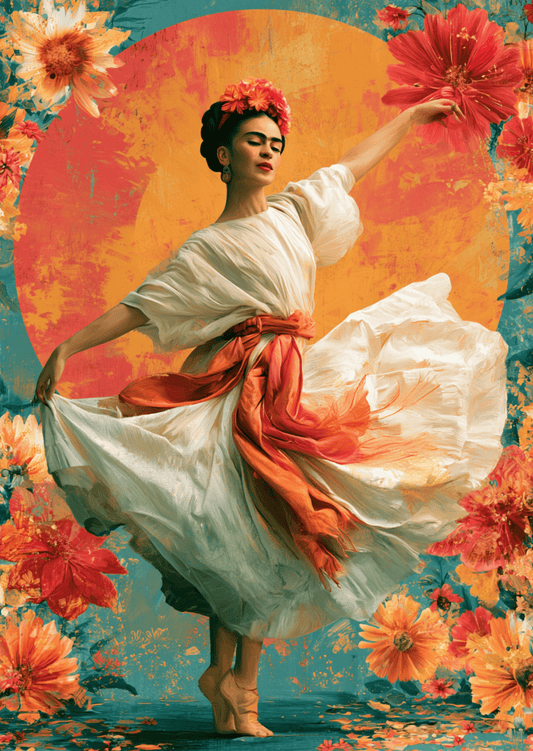 Villem Frida Kahlo: Dance of the Sun | Card Fripperies Fripperies