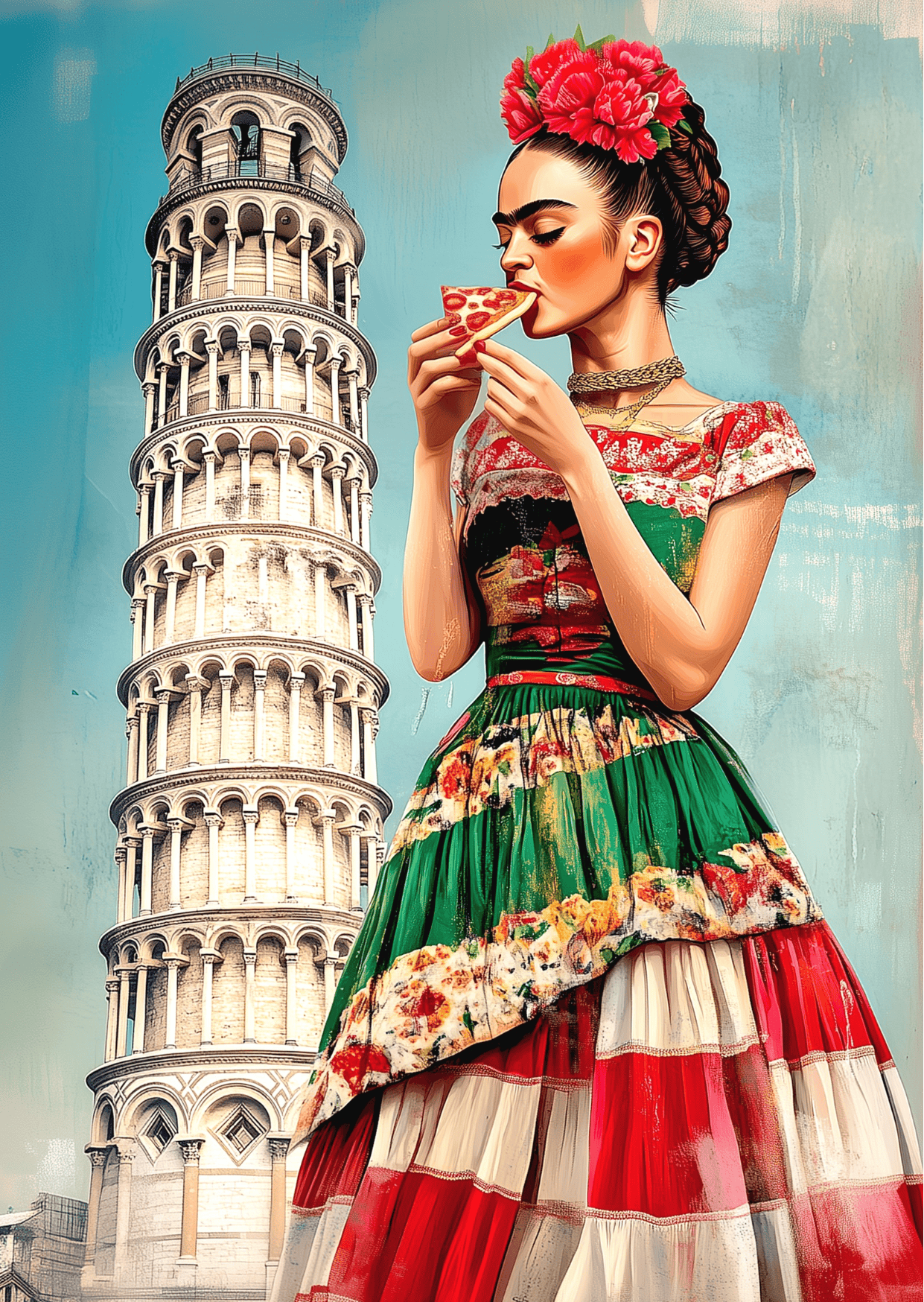 Villem Frida Kahlo: Italy | Map Fripperies Fripperies